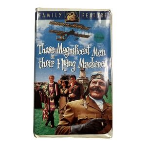 Those Magnificent Men in Their Flying Machines VHS Movie 1965 Comedy Classic‎